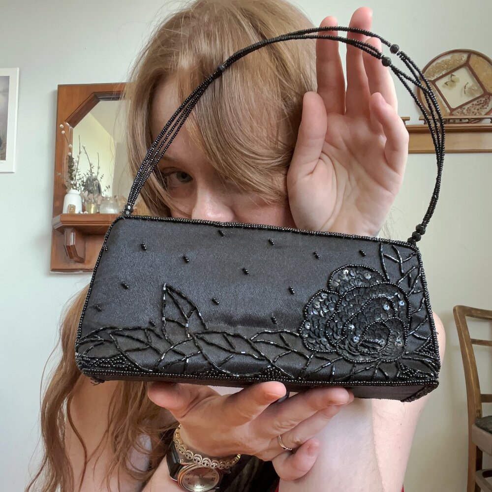 y2k 'Rachel' Beaded Mini Bag